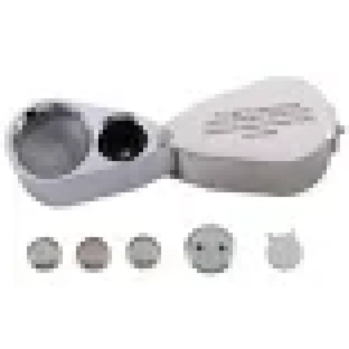 Enhavalı Tekstilciler İçin  Özel Kutulu Metal Işıklı Lup 40X25 No:9890