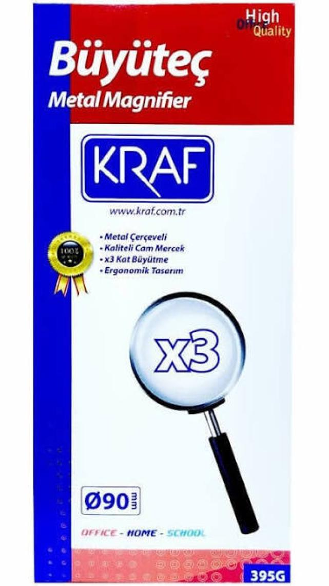 Kraf Büyüteç  90 Mm 395G