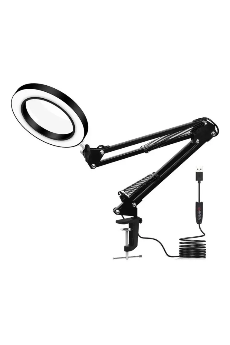 Valkyrie Katlanabilir Ayarlanabilir LED Işıklı Masaüstü Büyüteç