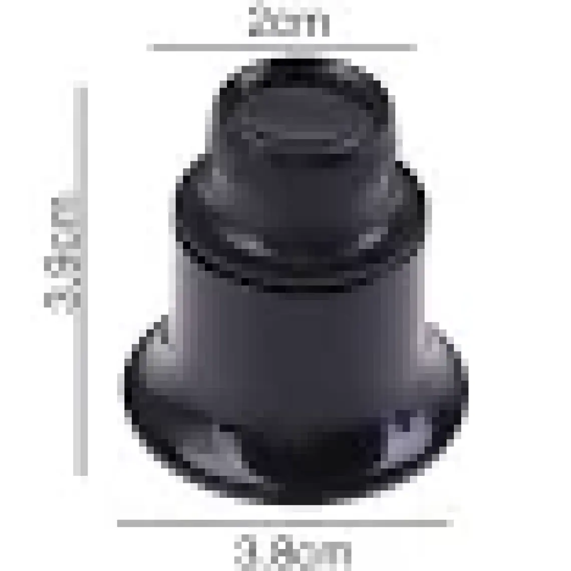 Ally Saatçi Tamirci Kuyumcu 20X Büyüteç Optik Cam Lens AL-35008