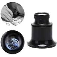 Ally Saatçi Tamirci Kuyumcu 20X Büyüteç Optik Cam Lens AL-35008
