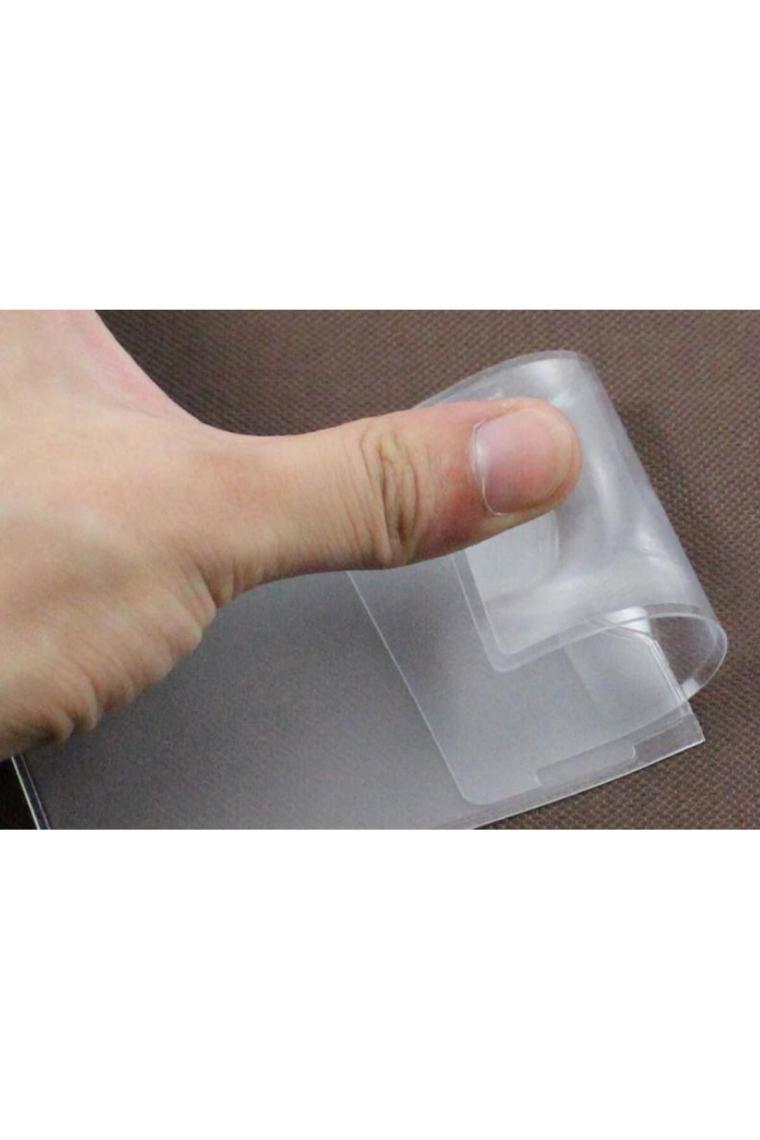 Profisher 3x Ince Kart Büyüteç Pvc Plastik Şeffaf