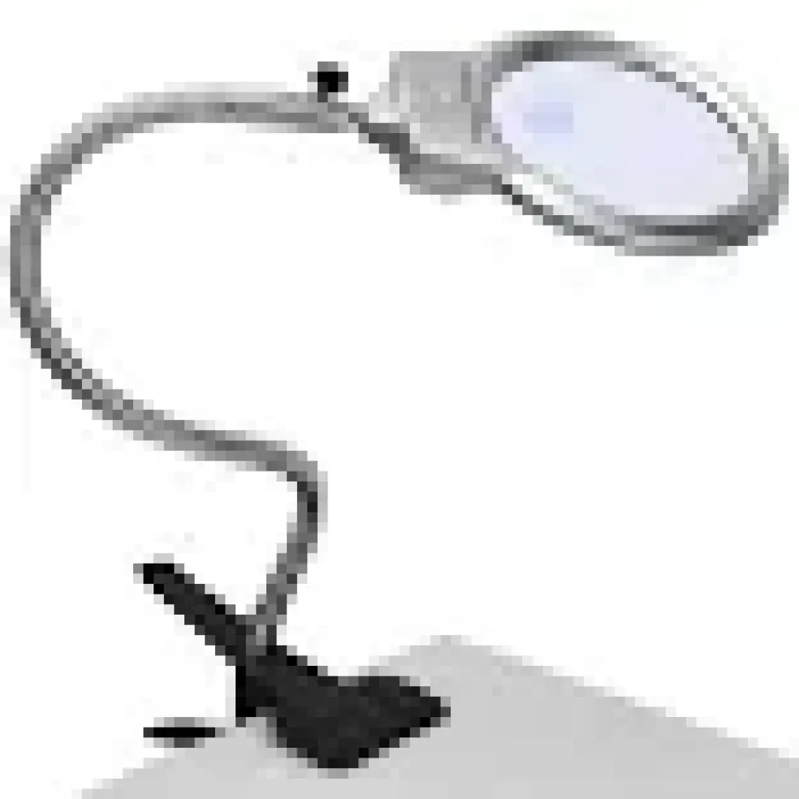 Nikula Spiralli Klipsli Büyüteç - LED Işıklı 13CM MG15120-C