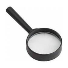 Büyüteç Plastik 75mm