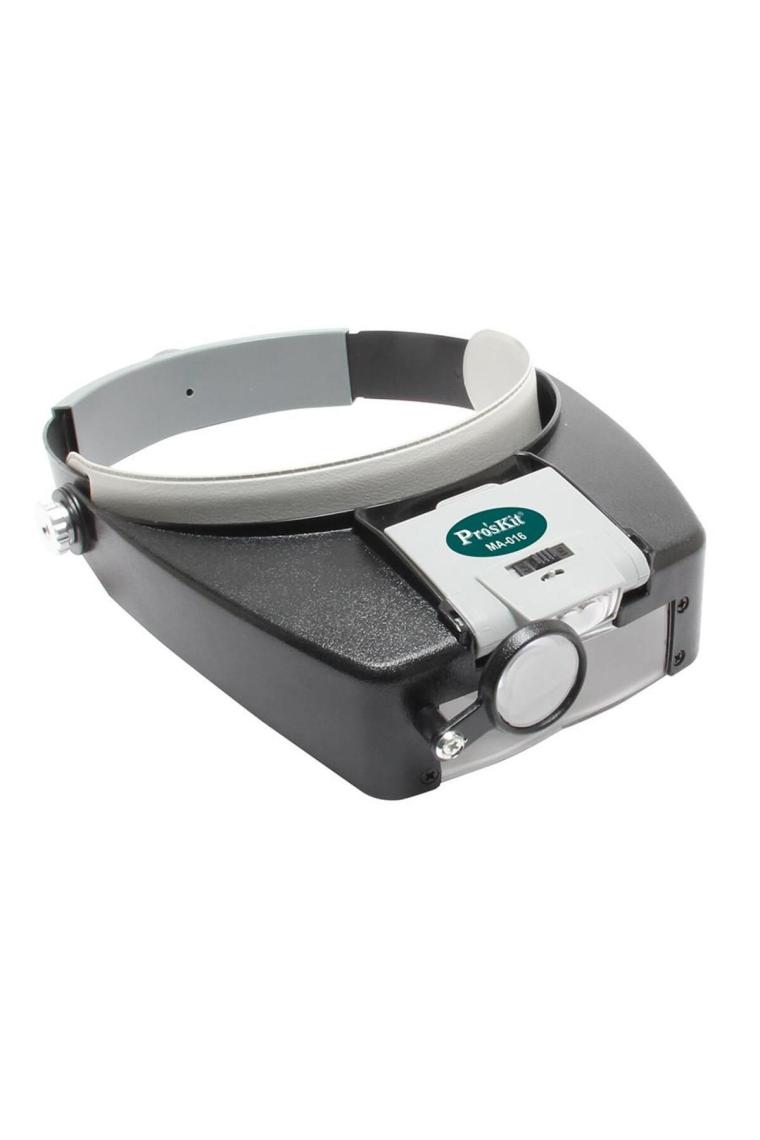 Proskit MA-016 Kafa Tipi Işıklı Büyütec