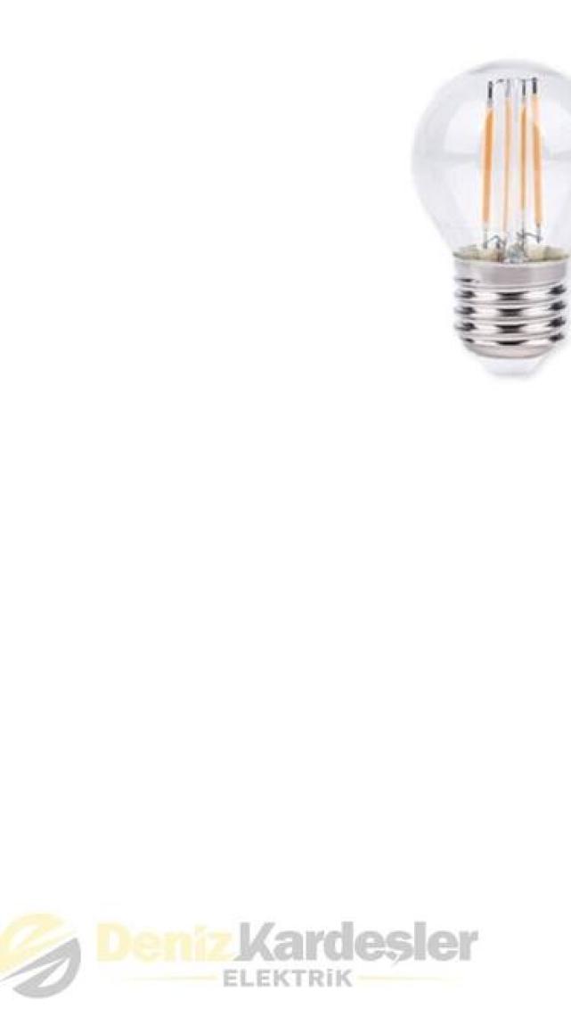 Cata 10 Adet Ct 4288 Cata 4W Flament LED Ampul Günışığı 3200K E27 Duy