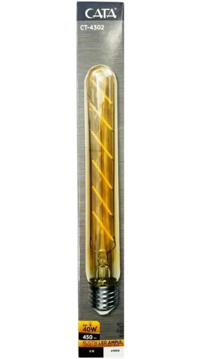 Cata 6W Rustik E27 Led Ampul  Ct-4302