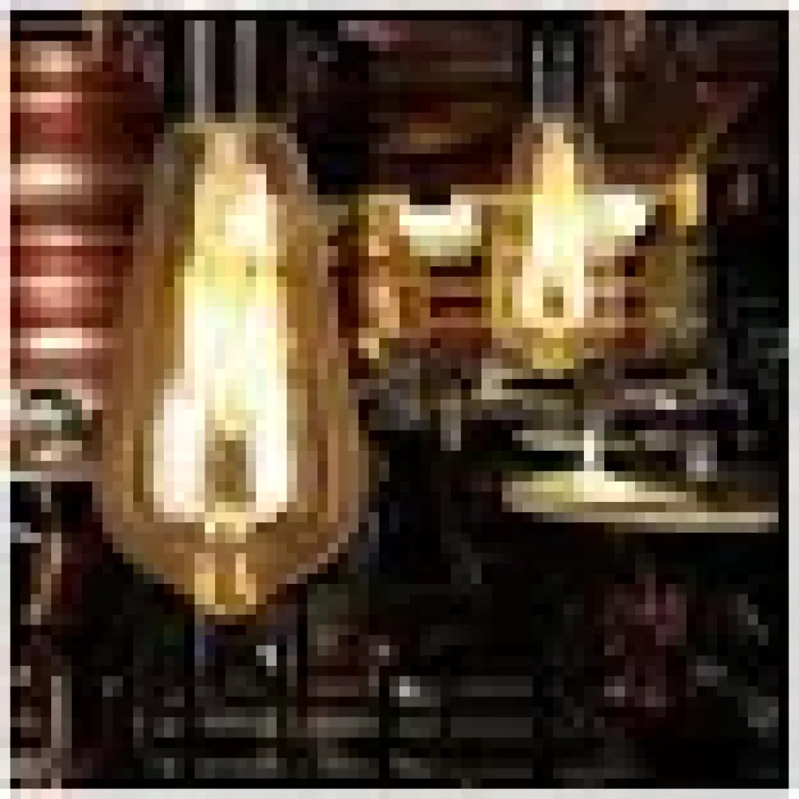 Edison Armut Tipi Edison Ampül Flemanlı Tasarruflu ST64 4W LED Rustik Dekoratif Ampul Vintage Aydınlatma