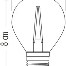 Cata 3 Adet Ct 4288 Cata 4W Flament LED Ampul Günışığı 3200K E27 Duy