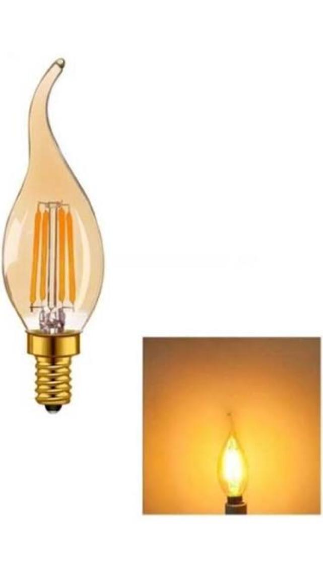 Cata 7 Adet Ct 4281 Cata 4W Rustik LED Ampul Amber 2700K E14 Duy