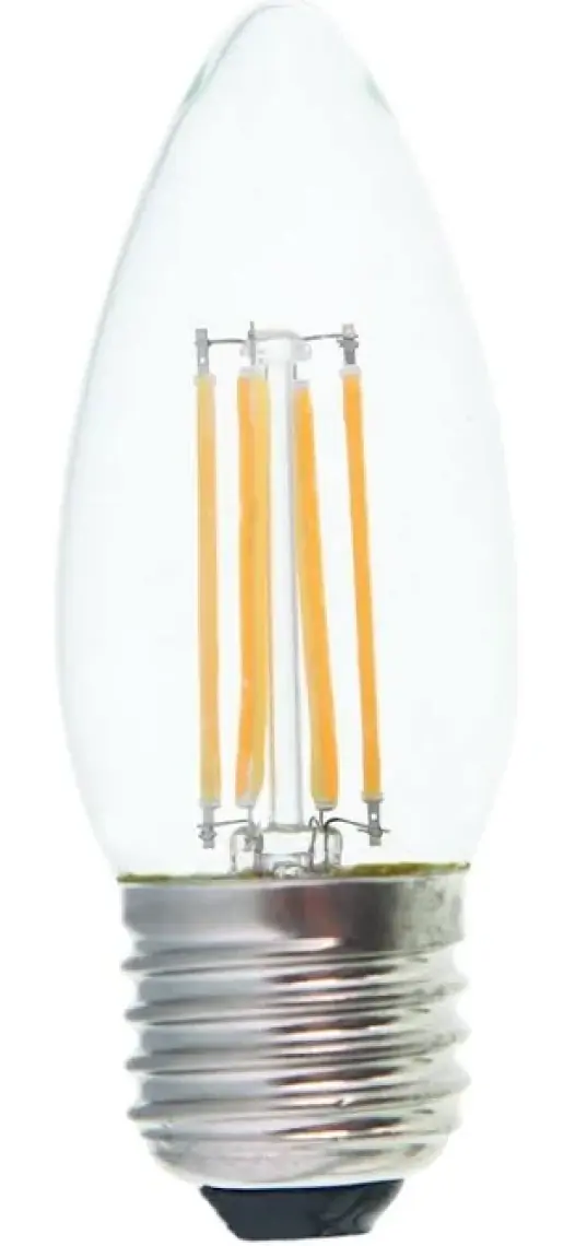 Pelsan Maxin 4W Buji Filament Led Ampul E27 3000K