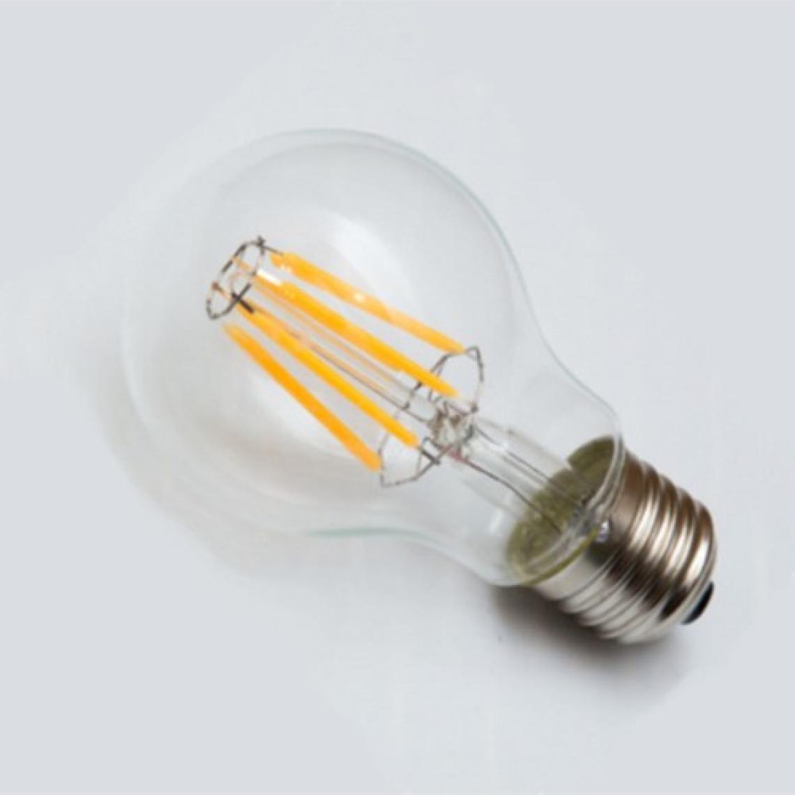 Ucuz Geldi Rustik LED Ampul 4W E27 Duy Şeffaf Cam Dim Edilebilir 3200K Gün Işığı Lambam A60 Led Ampul