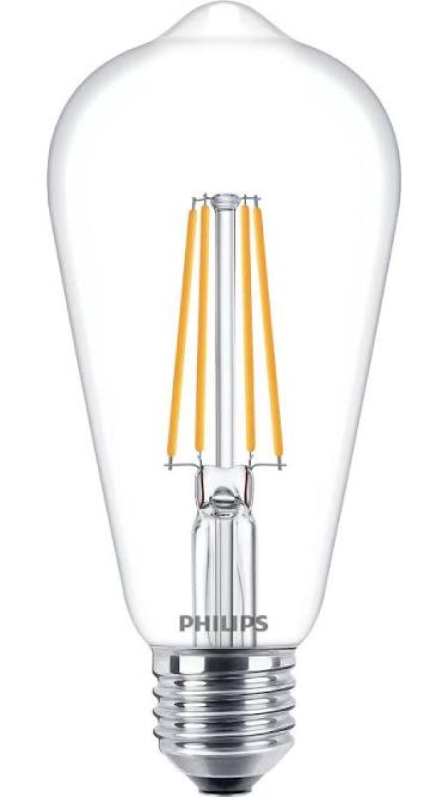 Philips Ledbulb Filament ST64 7W E27 2700K Sarı Işık