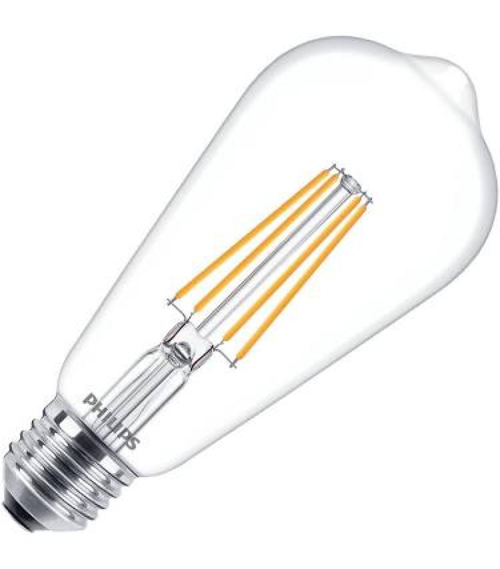 Philips Ledbulb Filament ST64 7W E27 2700K Sarı Işık