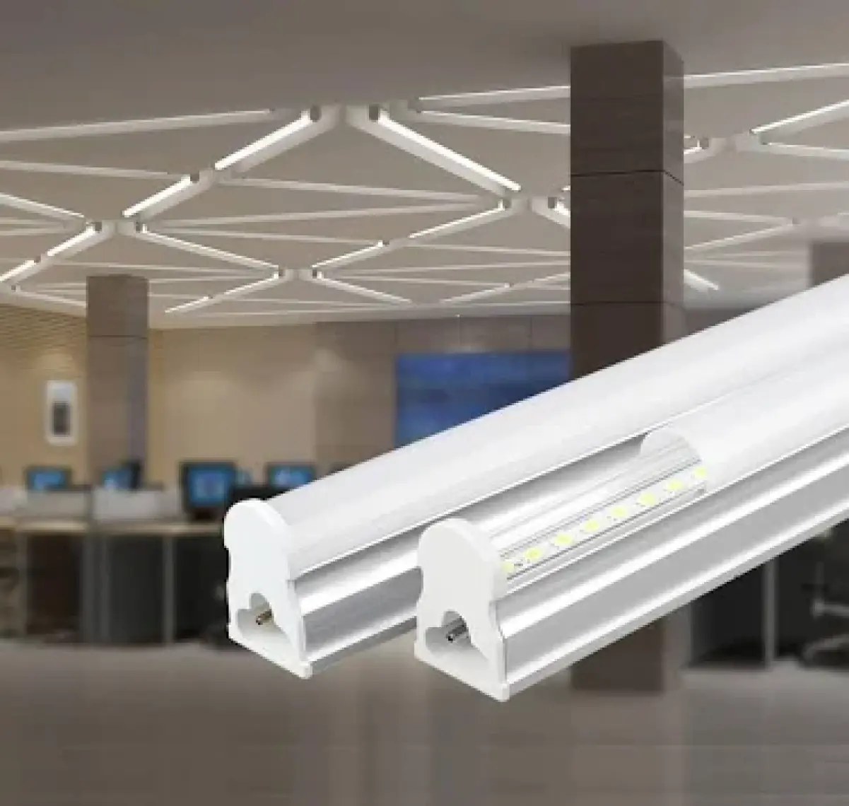 Cata 12W LED Bant Armatür Beyaz Eklenebilir Anahtarlı