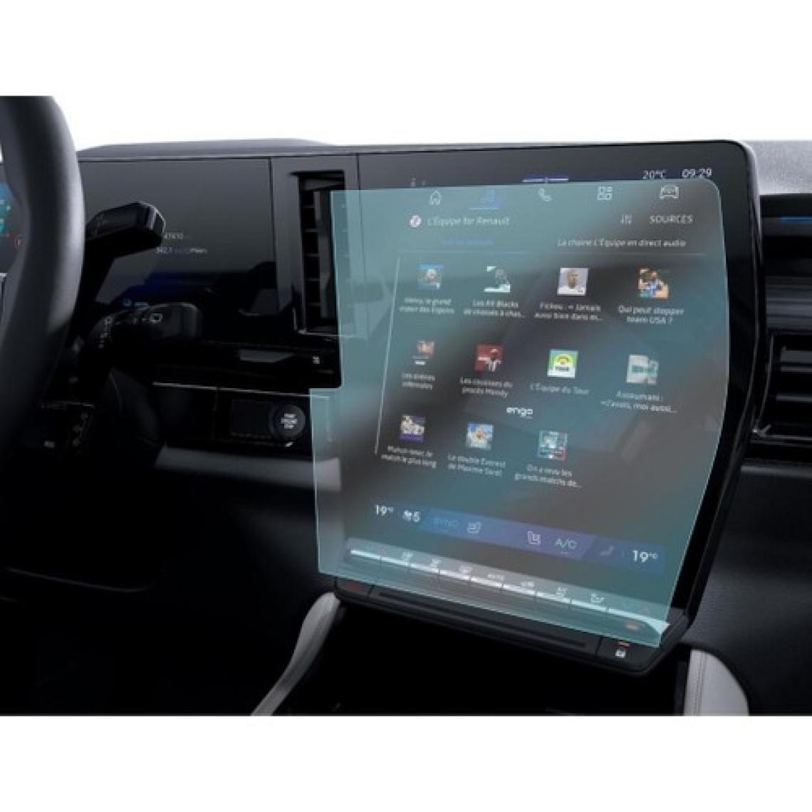 Engo Renault Austral Ekran Koruyucu 12 Inç Techno Esprit Alpine
