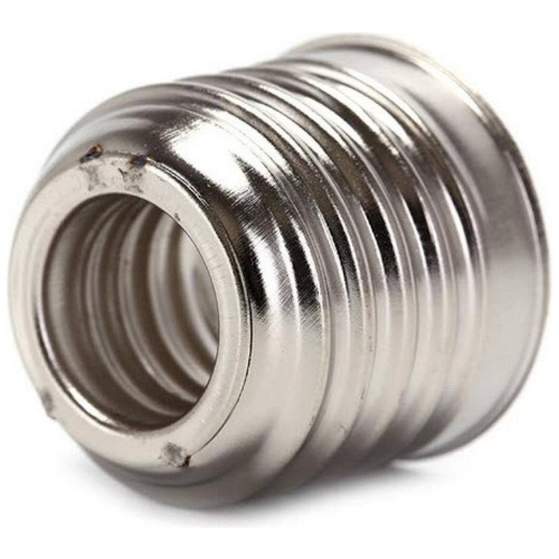 Detay Kablo E27 To E14 Duy Dönüştürücü Adaptör (E27 Duyda E14 Ampul) (Metal)