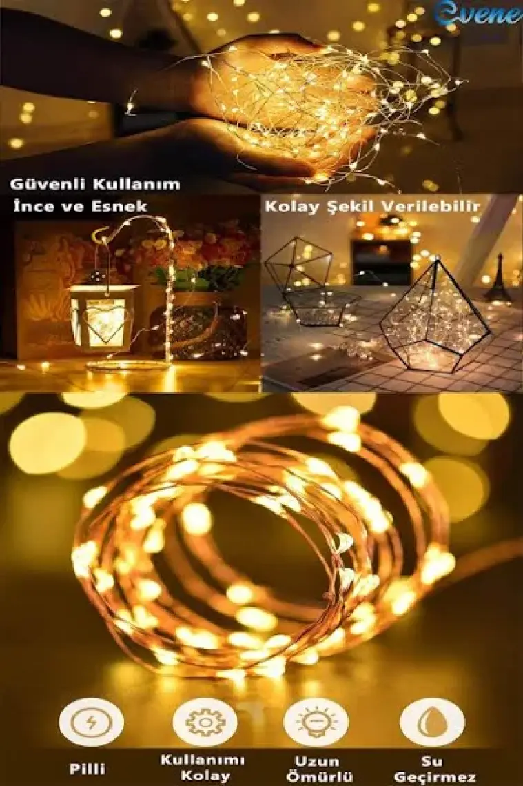 Lumenn 3m Pilli Peri Led Işık Led Aydınlatma