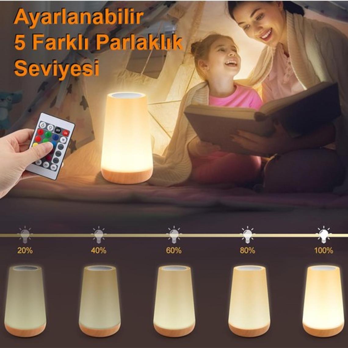Greentech Masaüstü Şarjlı LED Aydınlatma Gece Lambası / GT-CL11