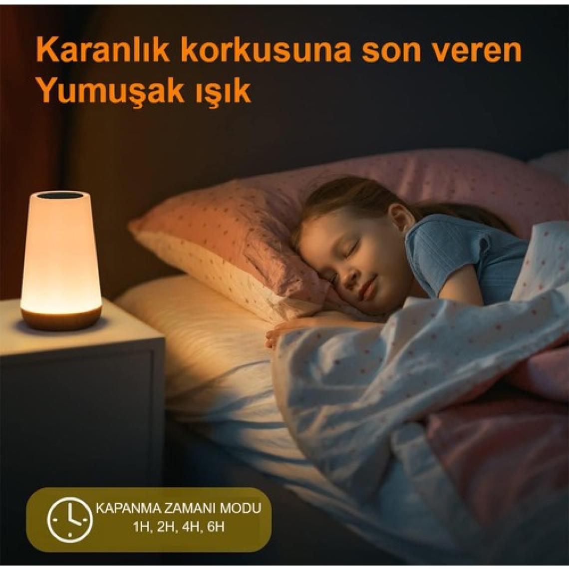 Greentech Masaüstü Şarjlı LED Aydınlatma Gece Lambası / GT-CL11