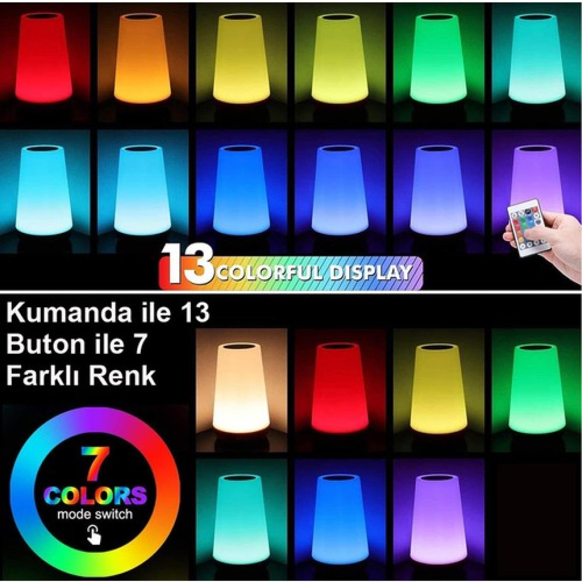 Greentech Masaüstü Şarjlı LED Aydınlatma Gece Lambası / GT-CL11