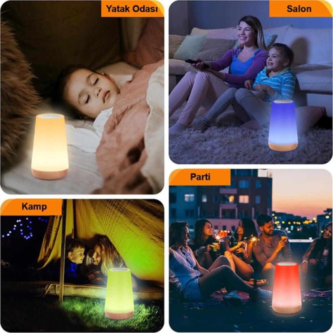 Greentech Masaüstü Şarjlı LED Aydınlatma Gece Lambası / GT-CL11