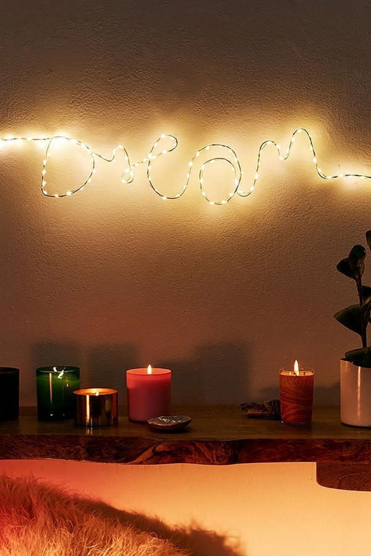 Gampus Peri LED Işık 3 Metre Pilli: Gün Işığı, Bahçe Oda Kafe, Duvar, Perde, LED Lambası
