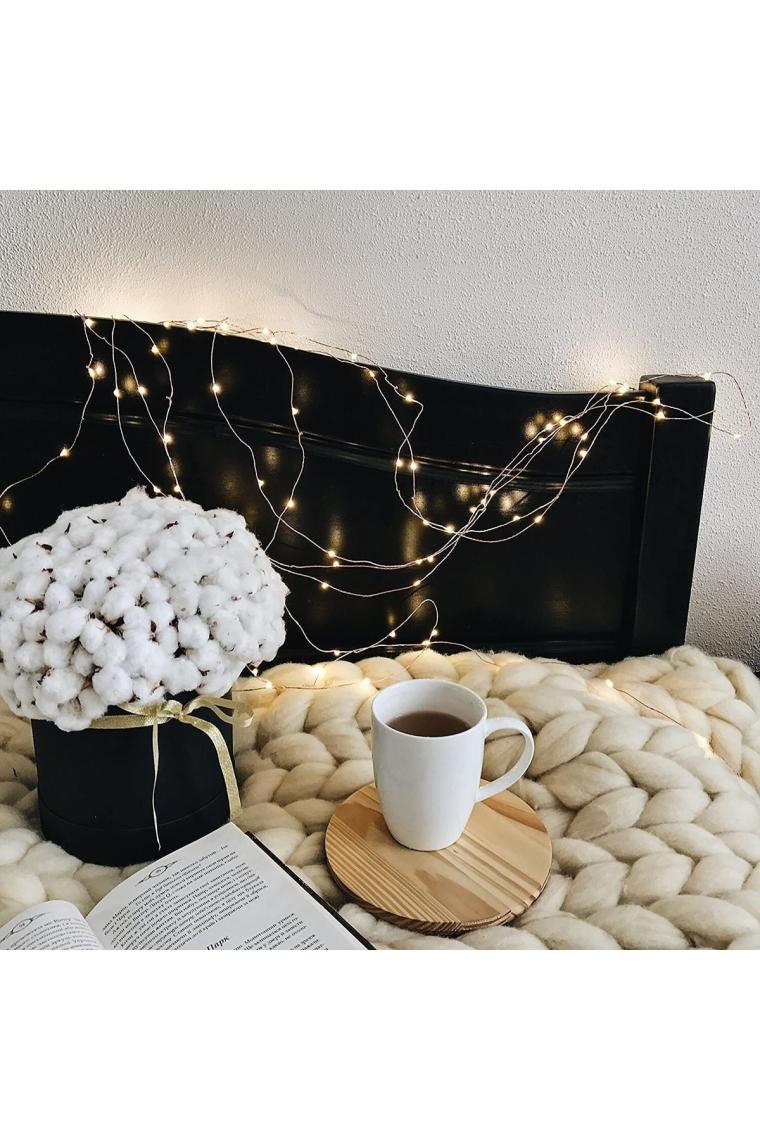Gampus Peri LED Işık 3 Metre Pilli: Gün Işığı, Bahçe Oda Kafe, Duvar, Perde, LED Lambası