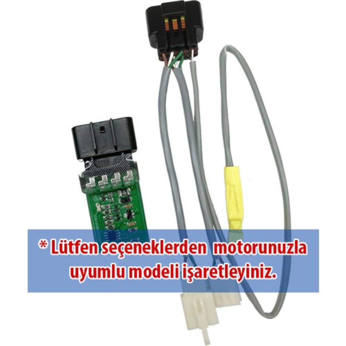 Mikron Devre Voge Uyumlu 13 Modlu Stop Çakar Modülü Uçak Kanadı Orijinal Soket F1 Stil Çakarlı Stop Devresi