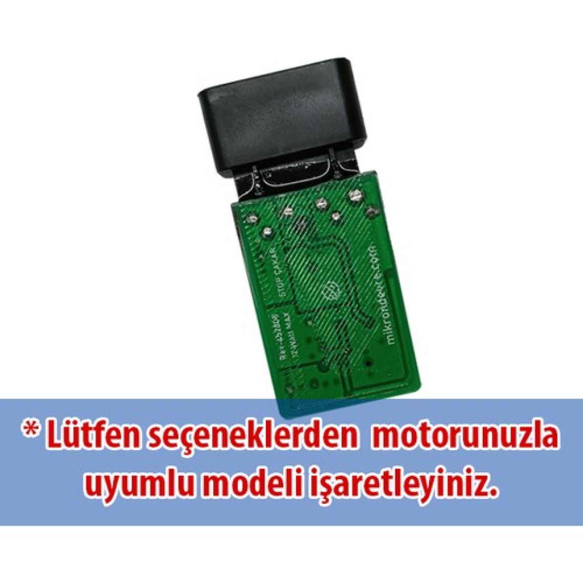 Mikron Devre Voge Uyumlu 13 Modlu Stop Çakar Modülü Uçak Kanadı Orijinal Soket F1 Stil Çakarlı Stop Devresi
