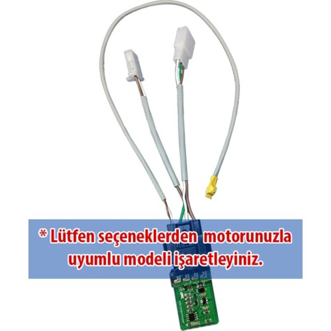 Mikron Devre Ktm Uyumlu 13 Modlu Stop Çakar Modülü Uçak Kanadı Orijinal Soket F1 Stil Çakarlı Stop Devresi
