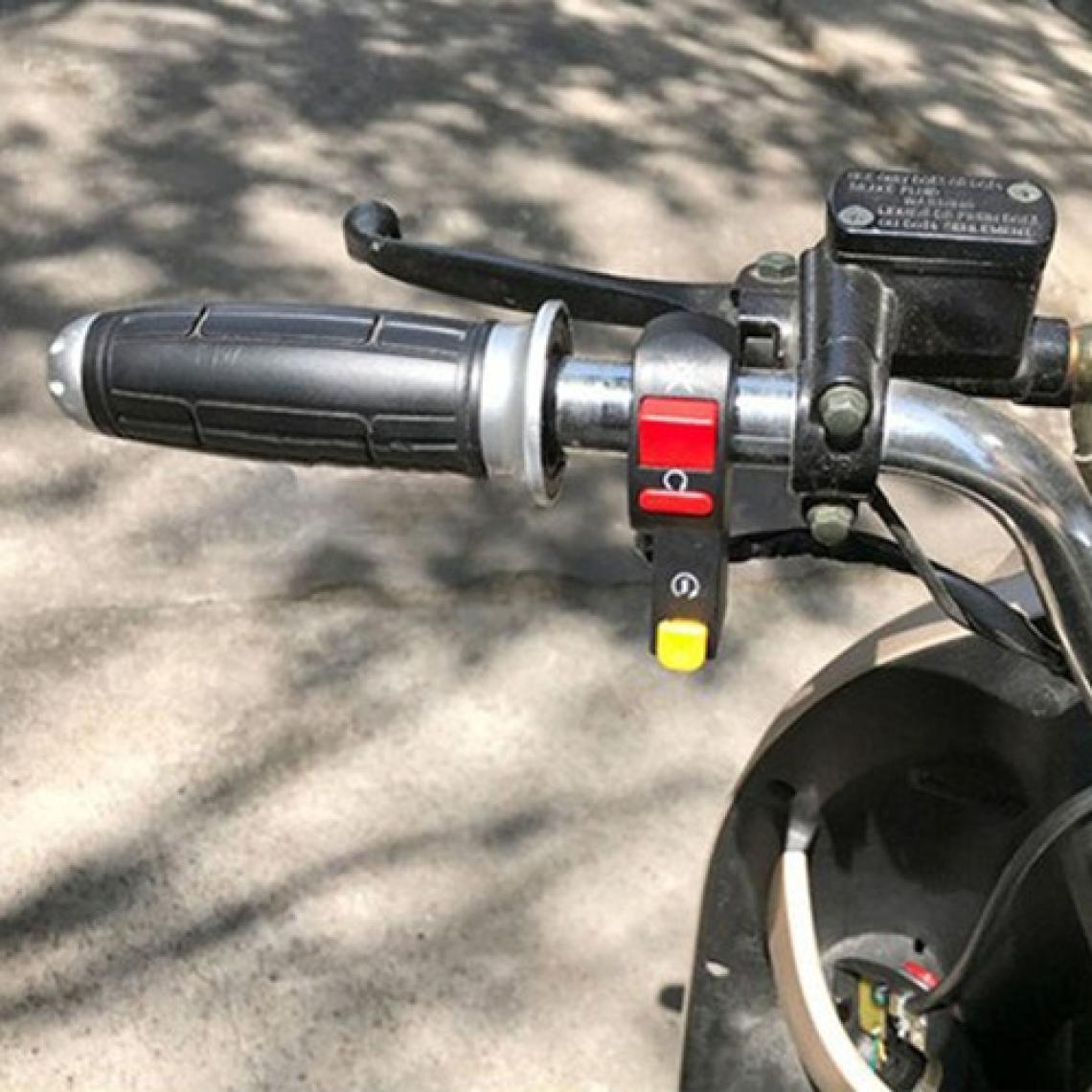 Knmaster Gidon Tipi Motosiklet Aç Kapa + Bas Çek Butonu