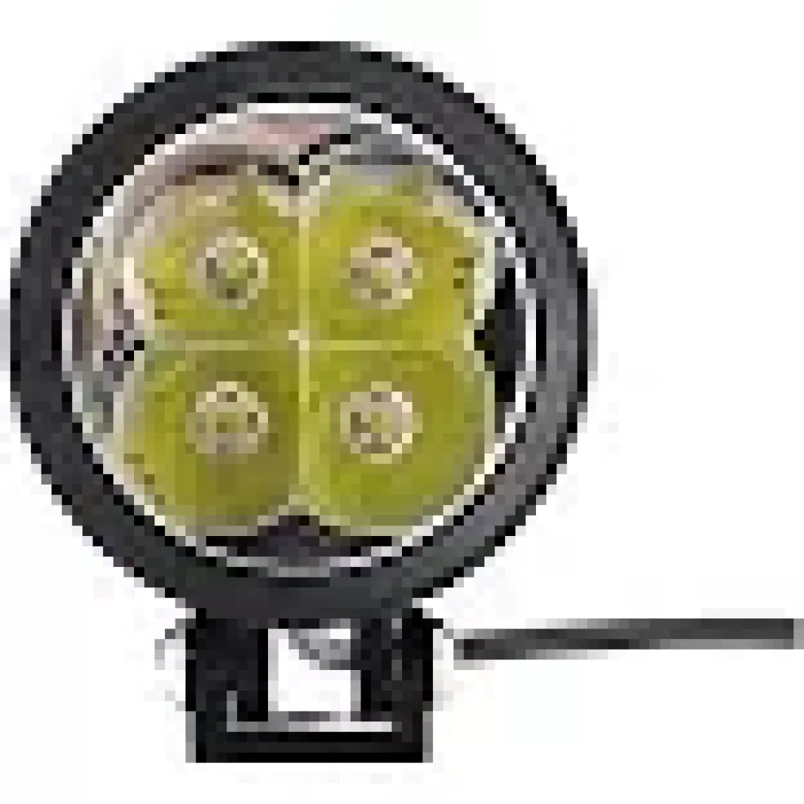 KNMASTER Husky 20W Beyaz Motosiklet Led Sis Farı