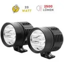 KNMASTER Husky 20W Beyaz Motosiklet Led Sis Farı