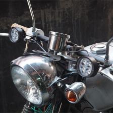 Badger 12w Ayna Bağlantılı Motosiklet Sis Farı Takımı