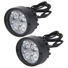 Badger 12w Ayna Bağlantılı Motosiklet Sis Farı Takımı