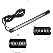 Techmaster Motosiklet LED Stop Sinyal Çubuk Esnek Katlanabilir Yapıştırmalı