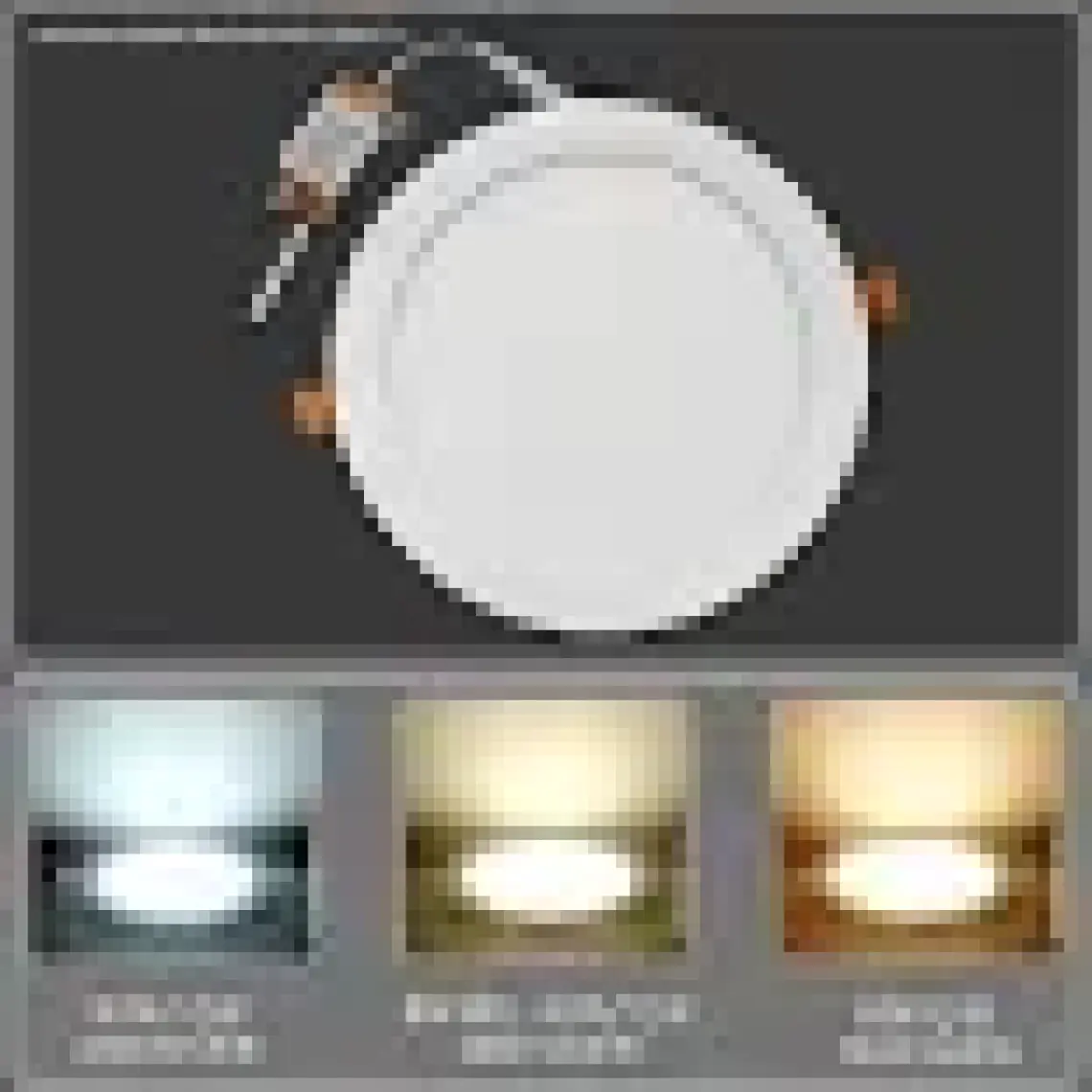 Jupiter 3W Slim Led Panel Spot Sıva Altı Beyaz Işık 110Lm Ld470B