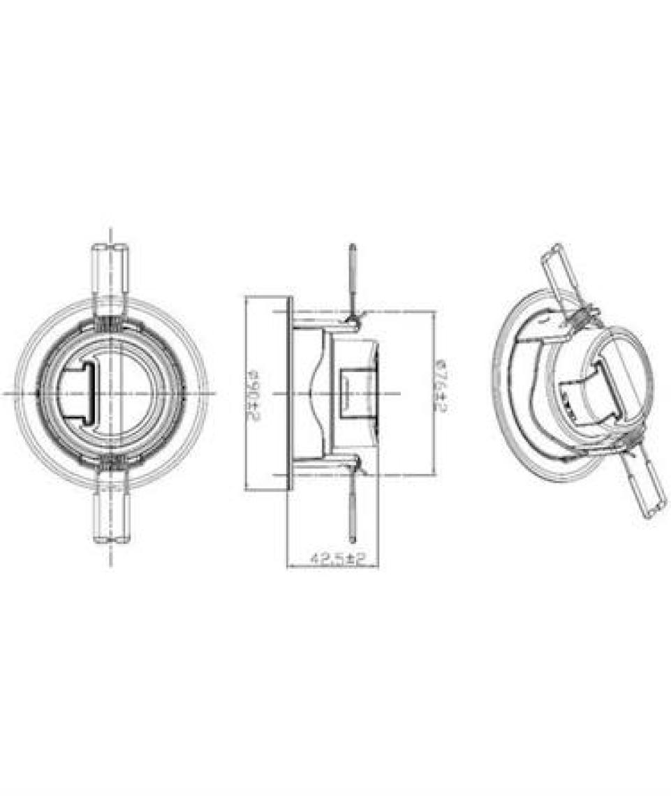 Jupiter 5W Kare Hareketli Led Spot Beyaz Işık (6500K) Ls459 B