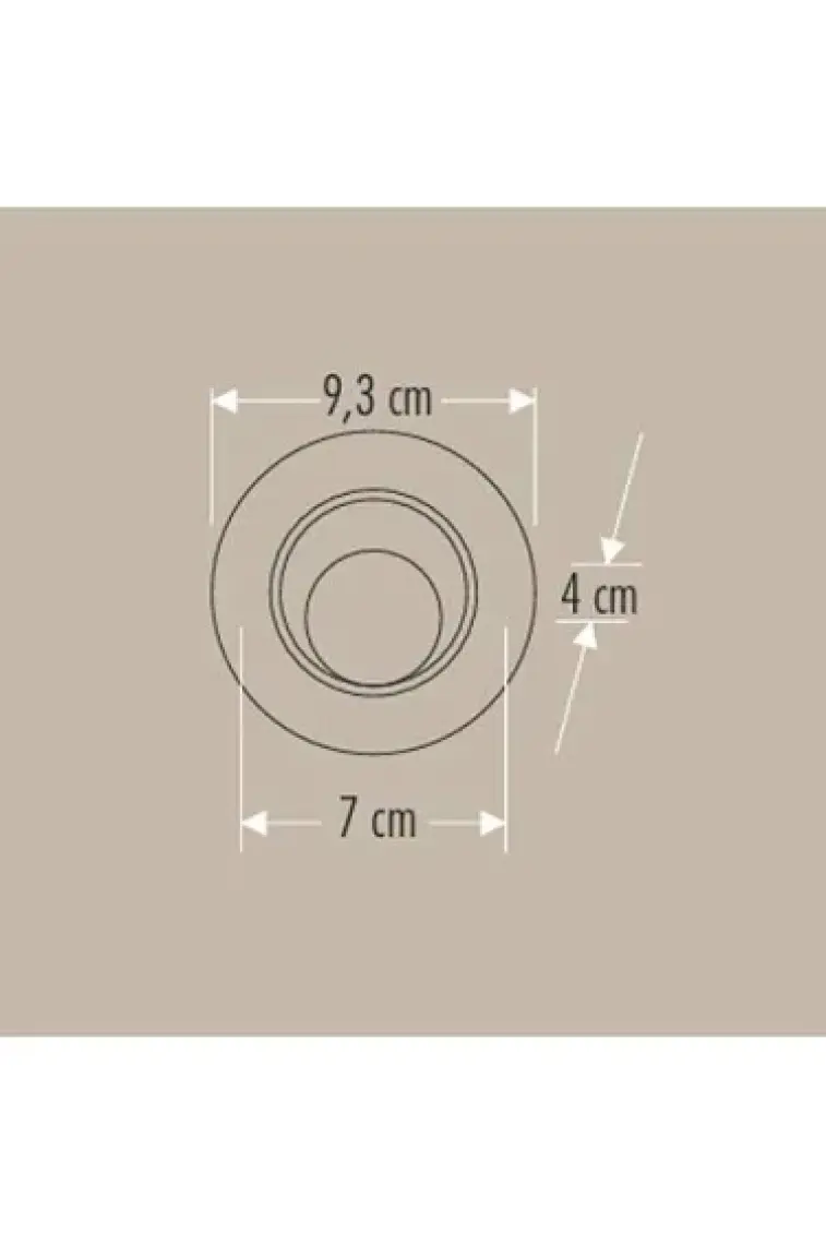 Cata CT-5200 6W/6400K Lal LED Spot (Beyaz) Cata