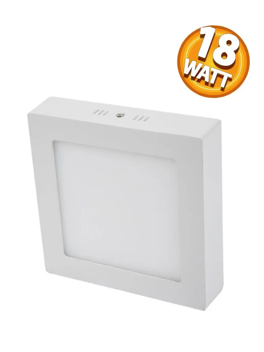 Cata Ct 5234 18W Panel Spot Sıva Üstü Sarı Renk