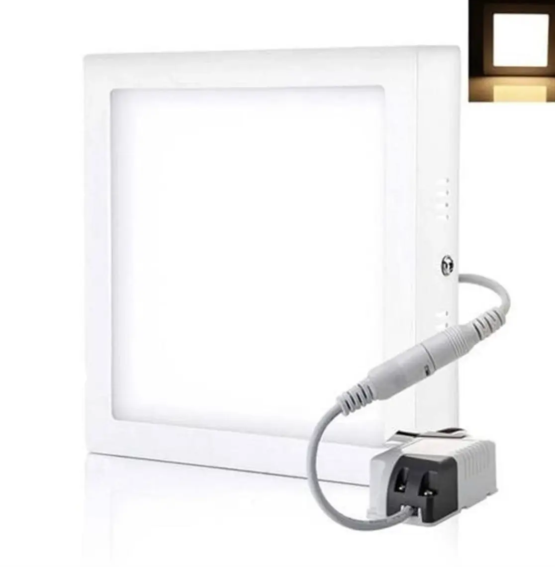 Cata Ct 5234 18W Panel Spot Sıva Üstü Sarı Renk