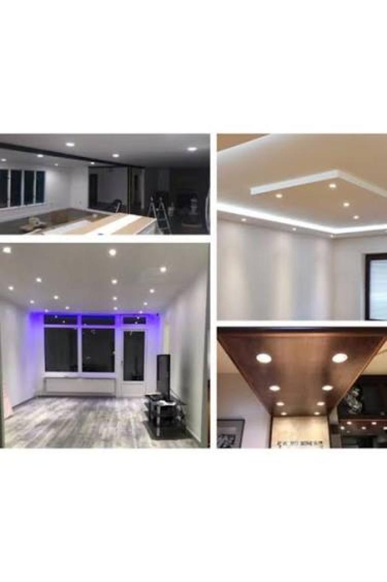 Taled 5 Watt Cob LED Spot Armatür Krom Kasa Trafolu LED Spot Aydınlatma
