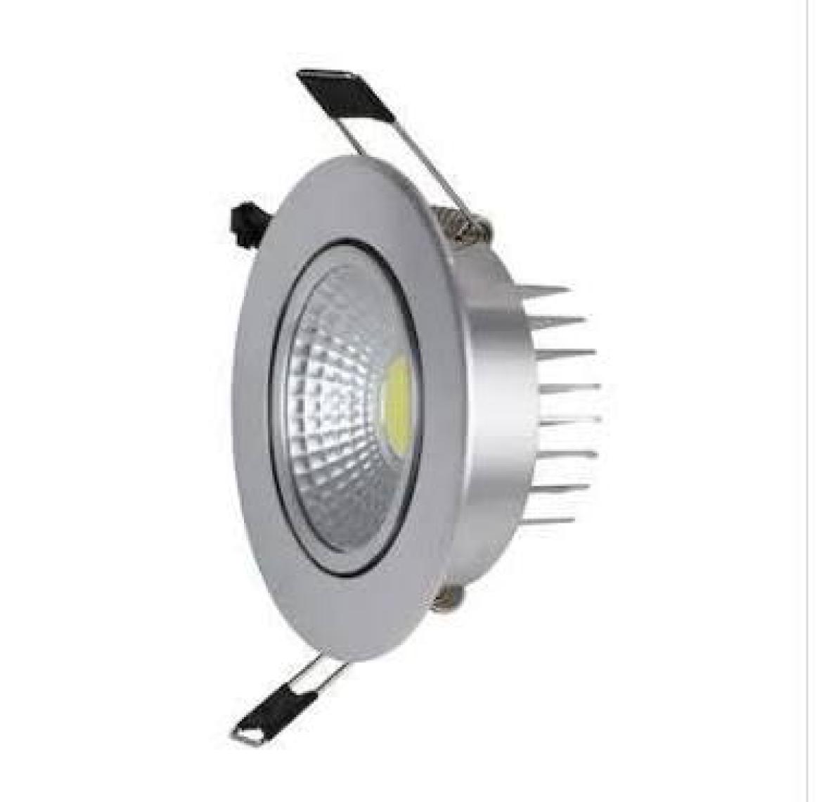 Taled 5 Watt Cob LED Spot Armatür Krom Kasa Trafolu LED Spot Aydınlatma