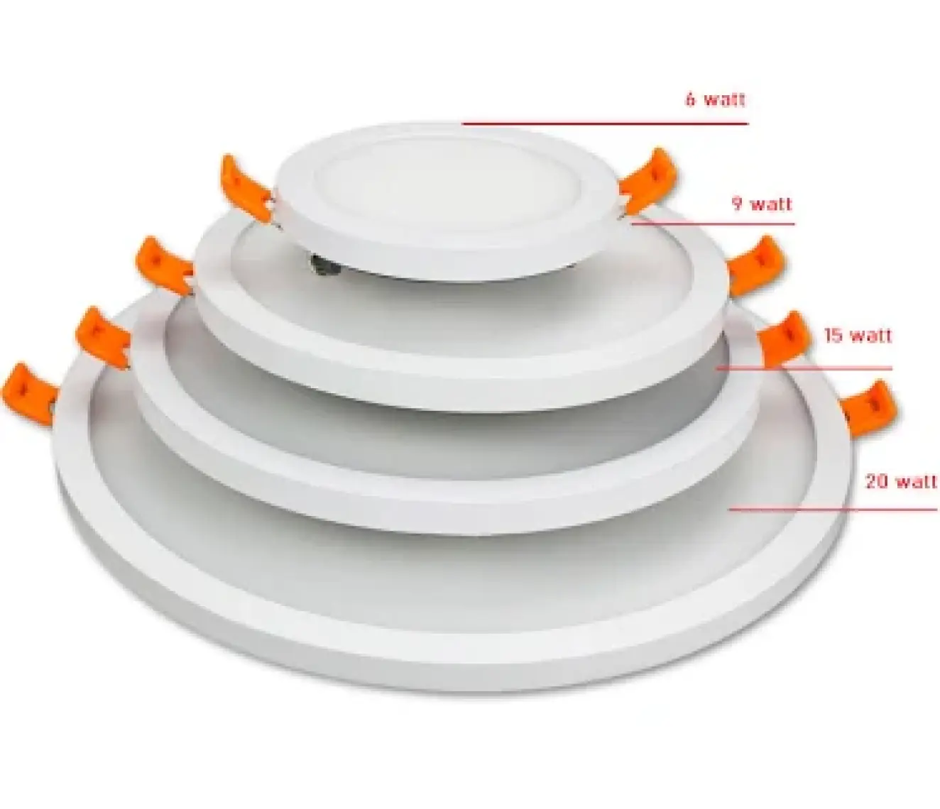 Cata Ct 5645 B  6 W Led Spot Beyazışık Ayarlı Delik Çapı