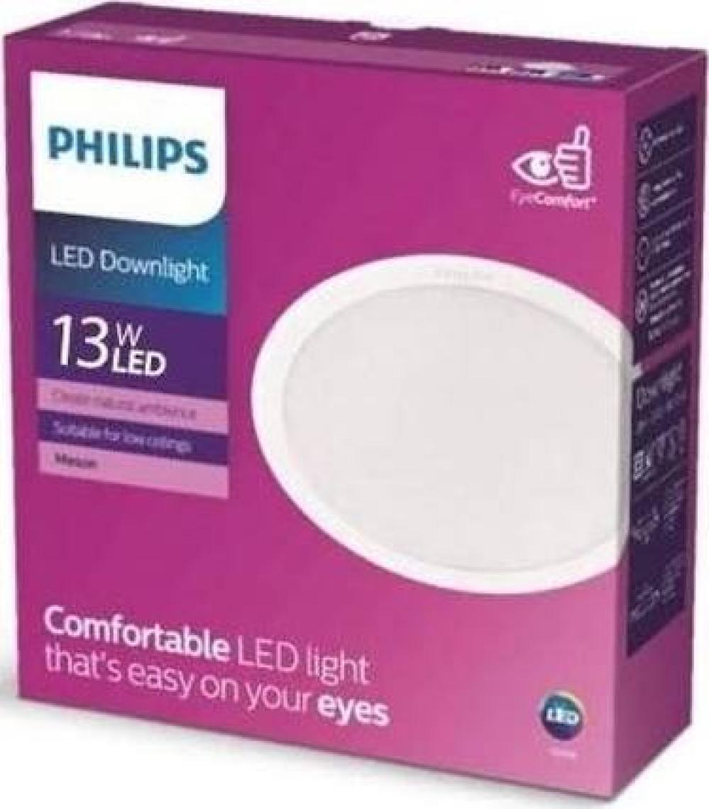 Philips Meson 125 13W 3000K Sarı Işık Wh Recessed LED Phılıps