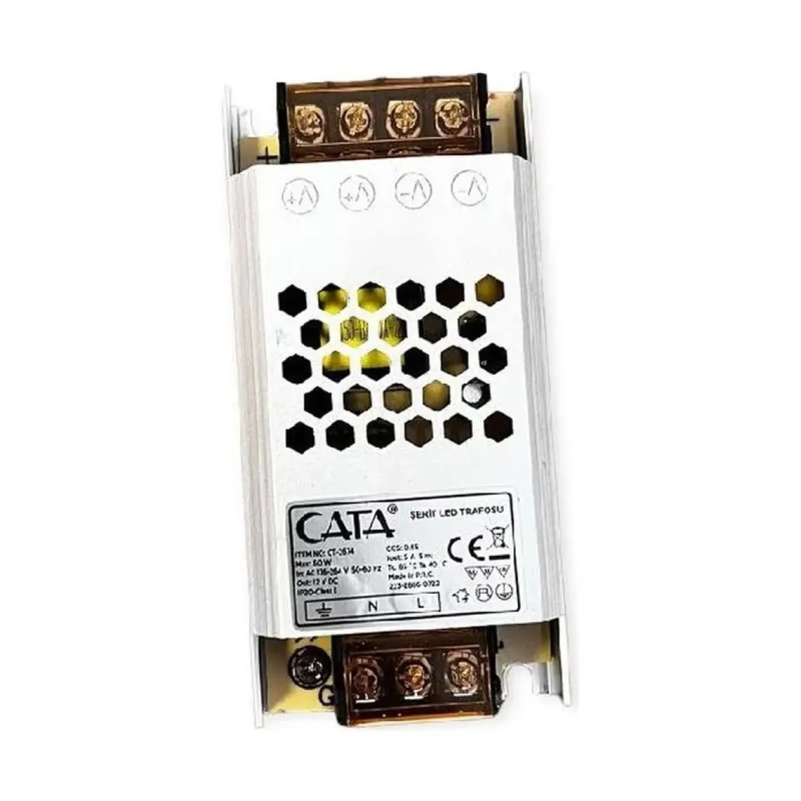 Cata CT-2674 5AMPER Şerit LED Trafosu Slım