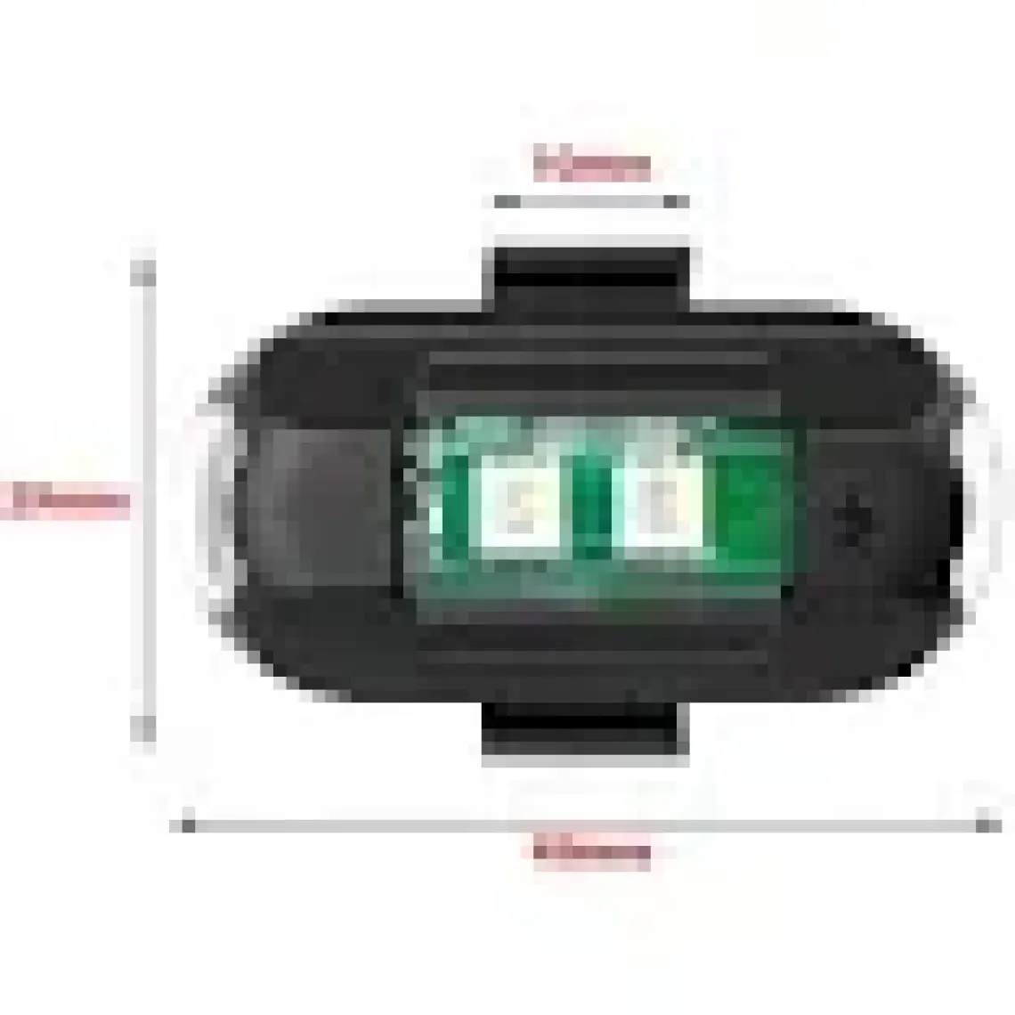 Techmaster Rgb Manyetik 7 Renk Drone Bisiklet Motorsiklet Şarjlı Mini LED Lamba