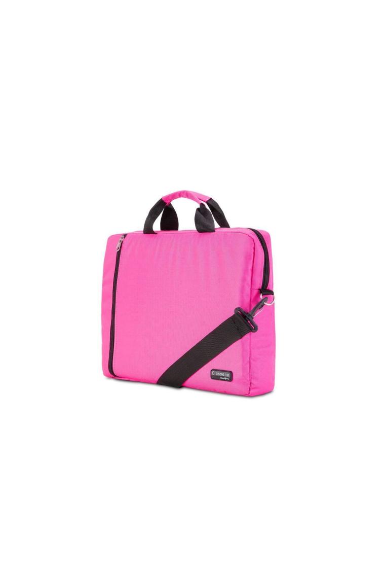 Wtx206 Wtxpro Serisi Su Geçirmez Kumaş 15.6 Inch Macbook, Laptop , Notebook El Çantası- Pembe