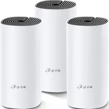 TP-Link Deco M4(3-pack), AC1200 Mbps, Dual-Band, Gigabit Portları, 100 Cihaza Kadar Bağlanılabilirlik, 370 m²'ye Kadar Kapsama, Mobil Uygulama ile Kolay Kurulum, Wi-Fi 5 Mesh Sistemi